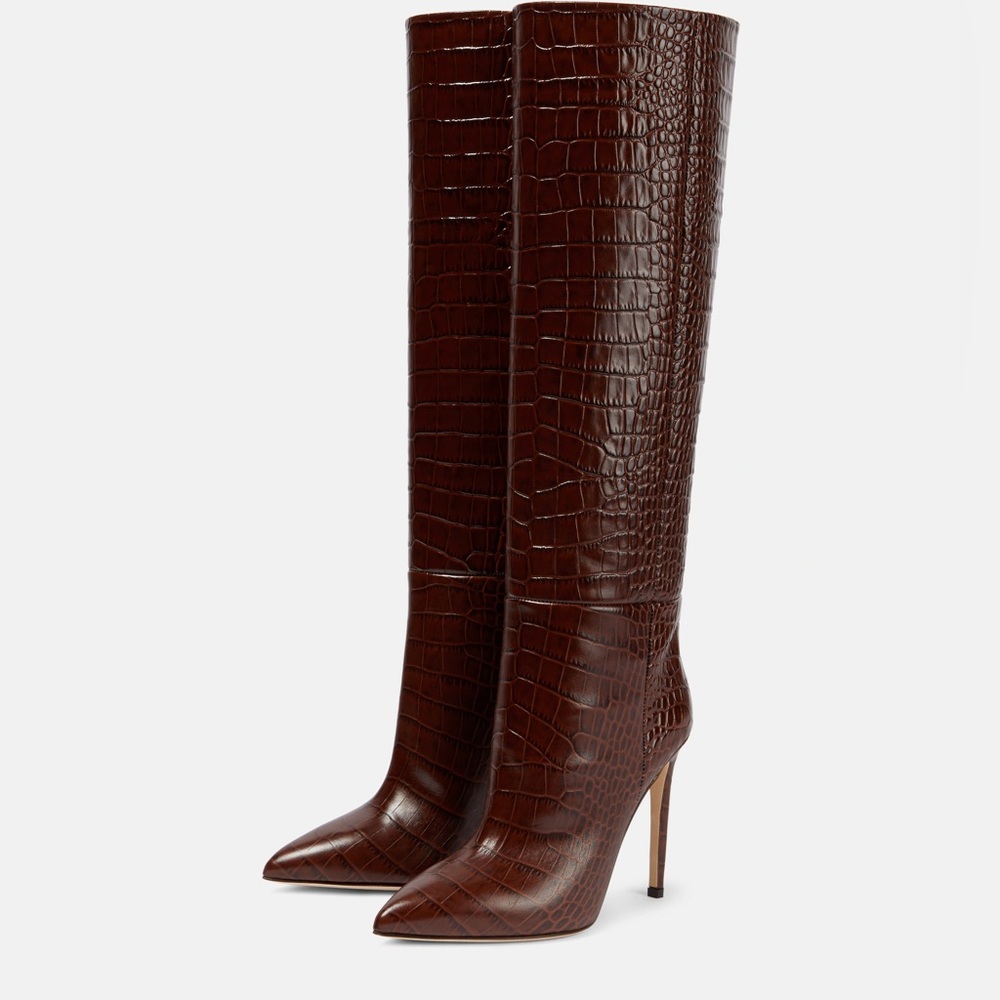 Brown  Leather boots
